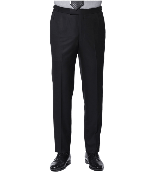 Black Twill Signature Bespoke Trouser - custom suits nyc bespoke tailor midtown, noho
