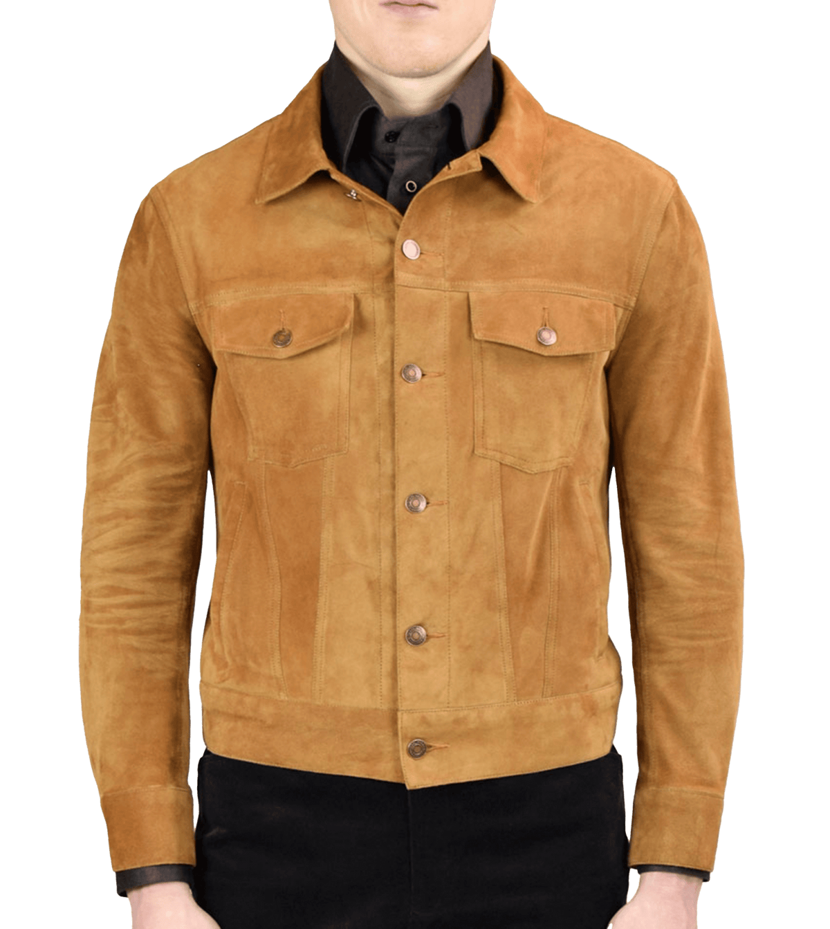 Bespoke Suede Trucker Jacket - custom suits nyc bespoke tailor midtown, noho