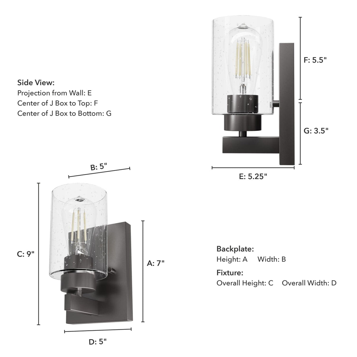 Hartland 1 Light Sconce