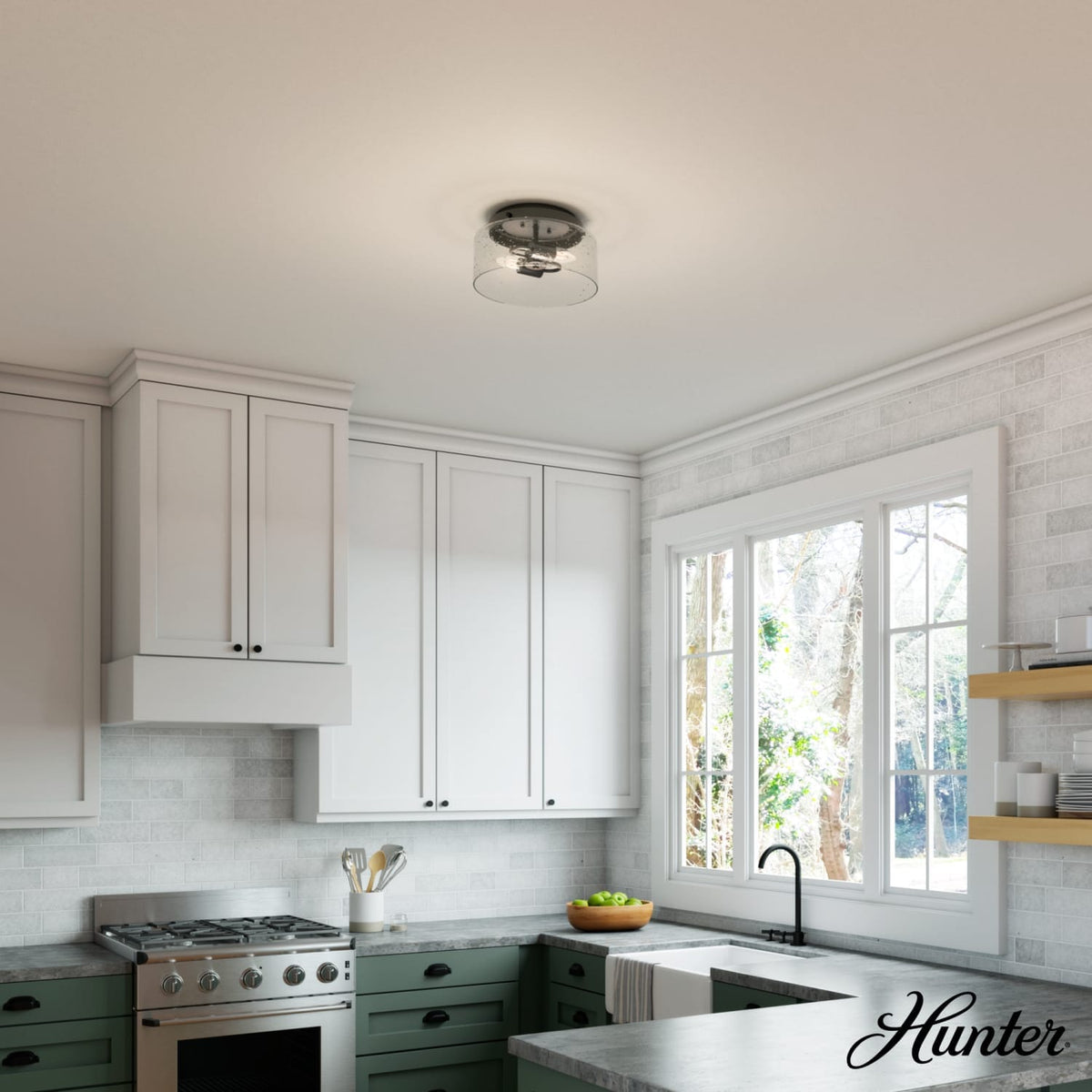 Hartland 2 Light Flush Mount