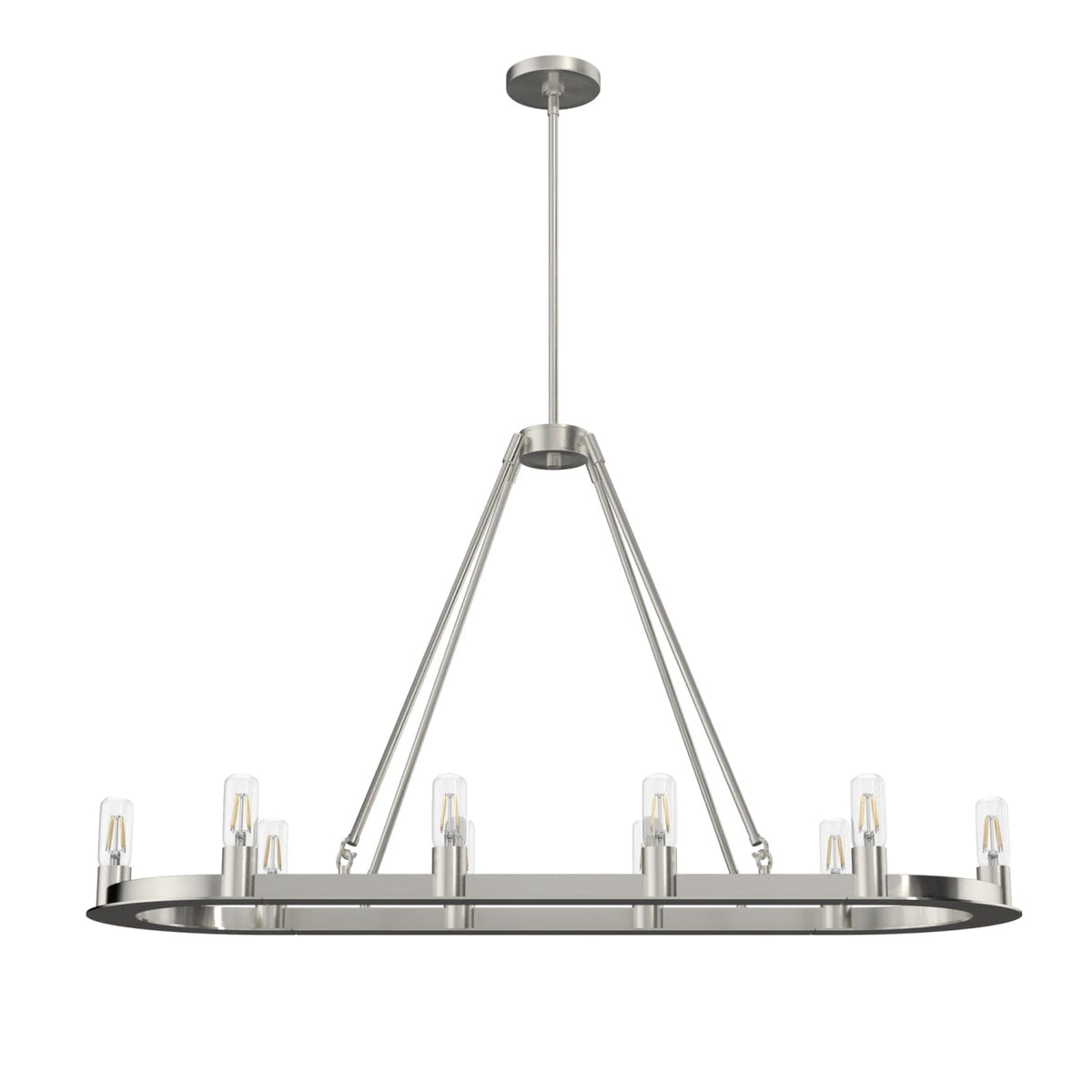 Saddlewood 10 Light Linear Chandelier
