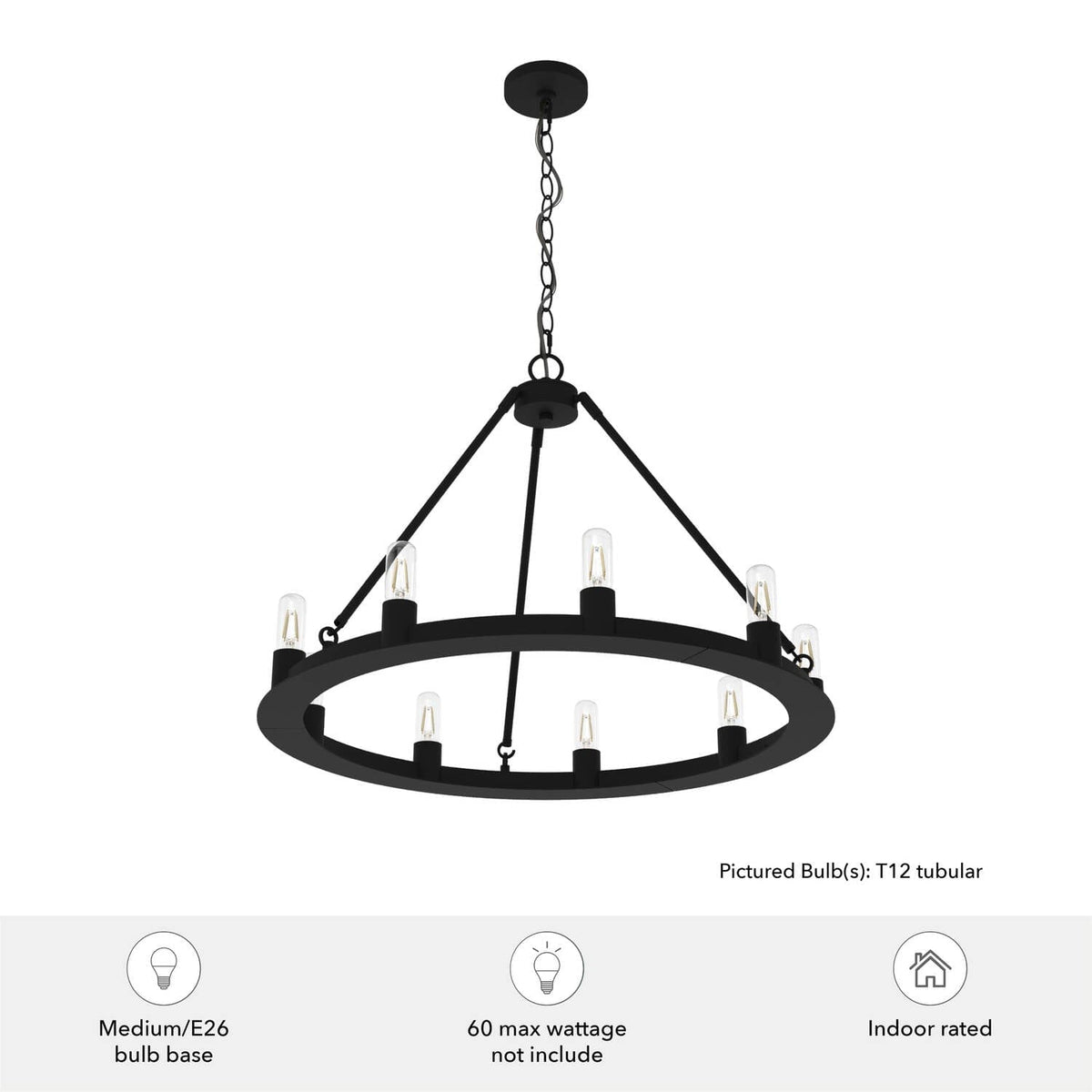 Saddlewood 9 Light Chandelier