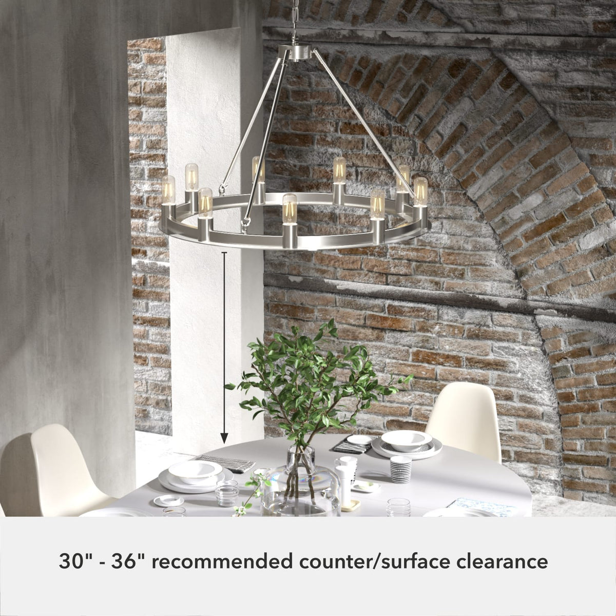 Saddlewood 9 Light Chandelier