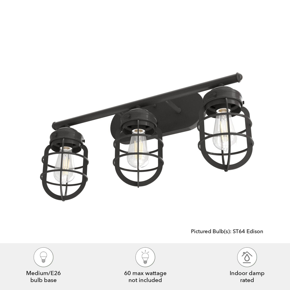 Starklake 3 Light Vanity