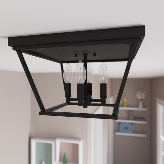 Laurel Ridge 4 Light Flush Mount