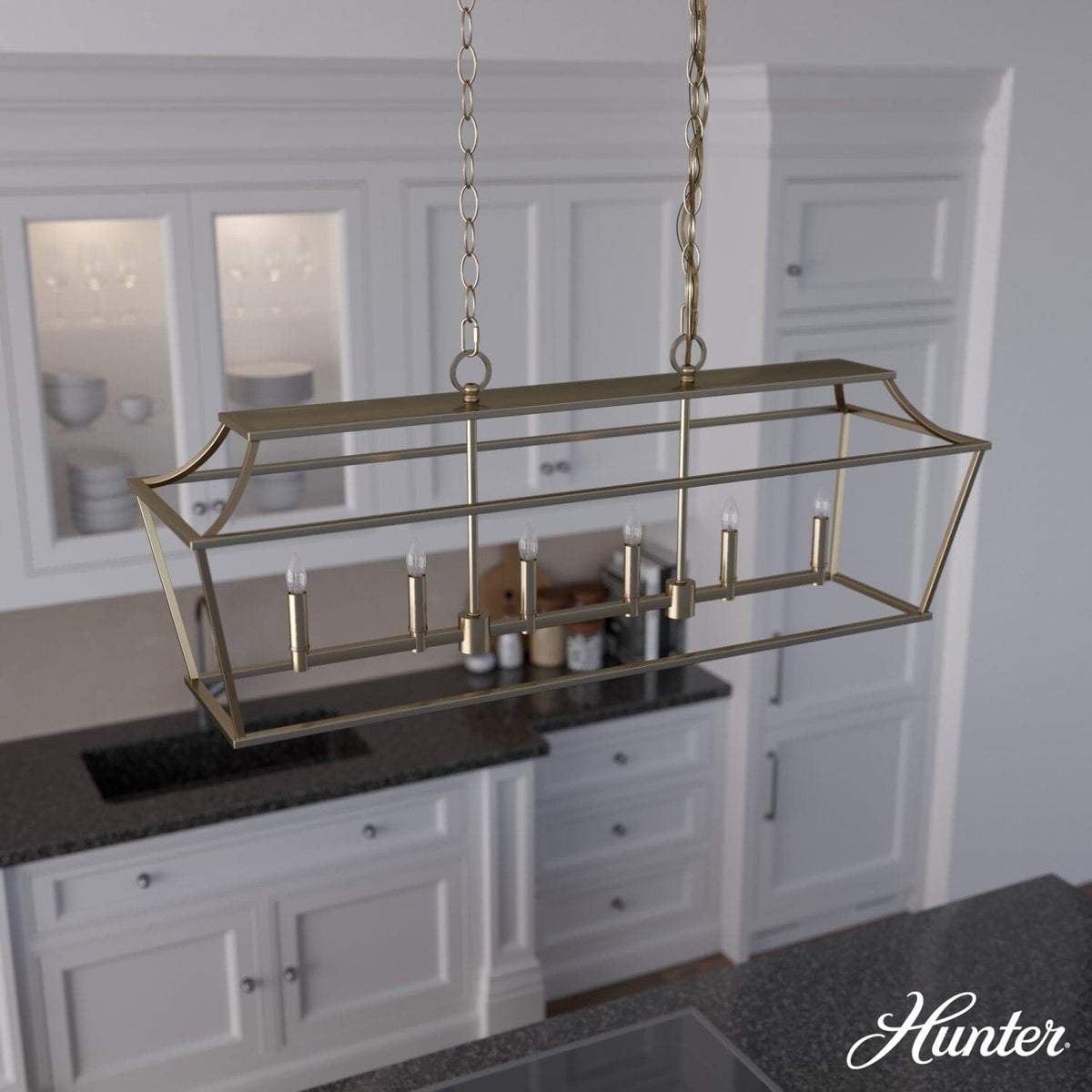 Laurel Ridge 6 Light Linear Chandelier