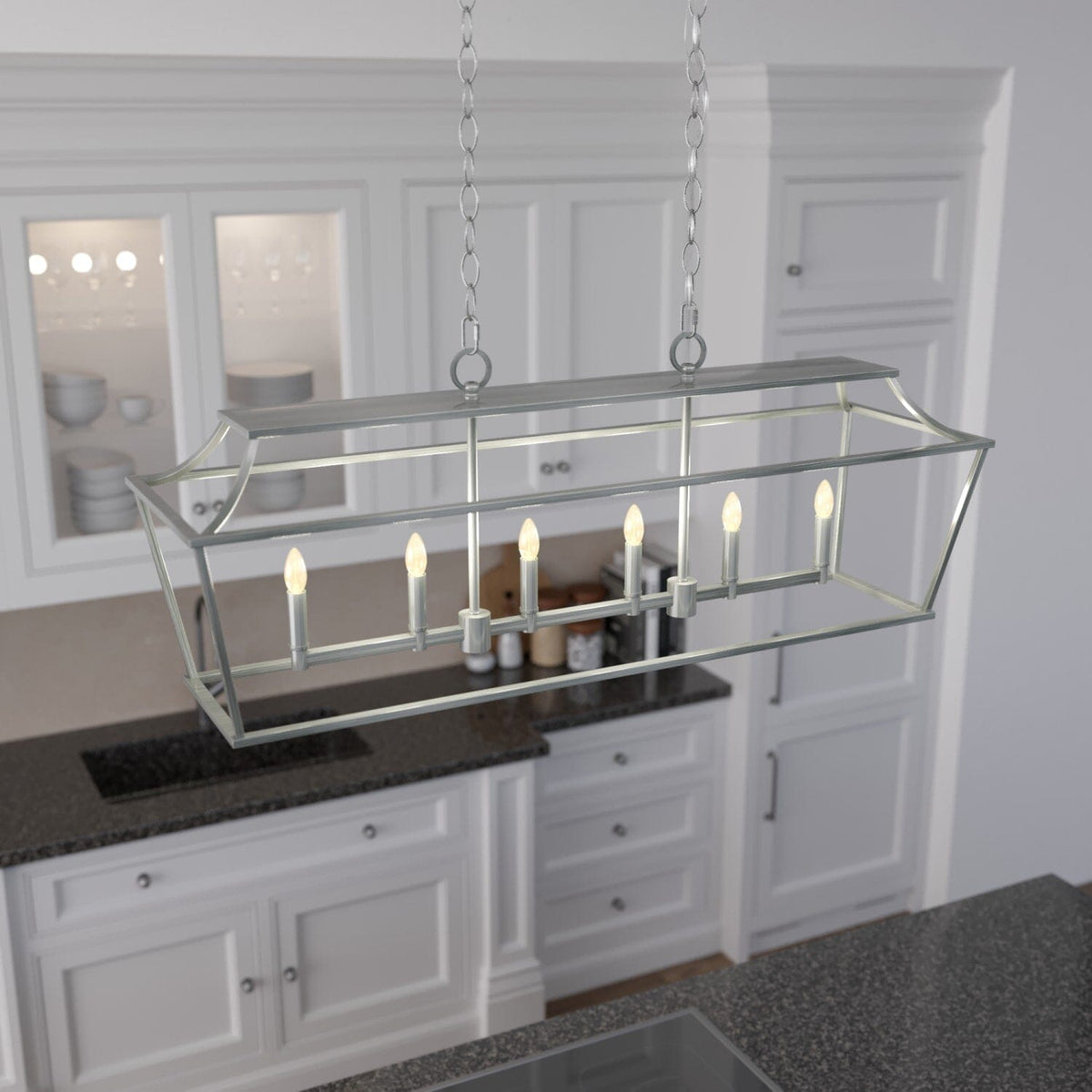 Laurel Ridge 6 Light Linear Chandelier