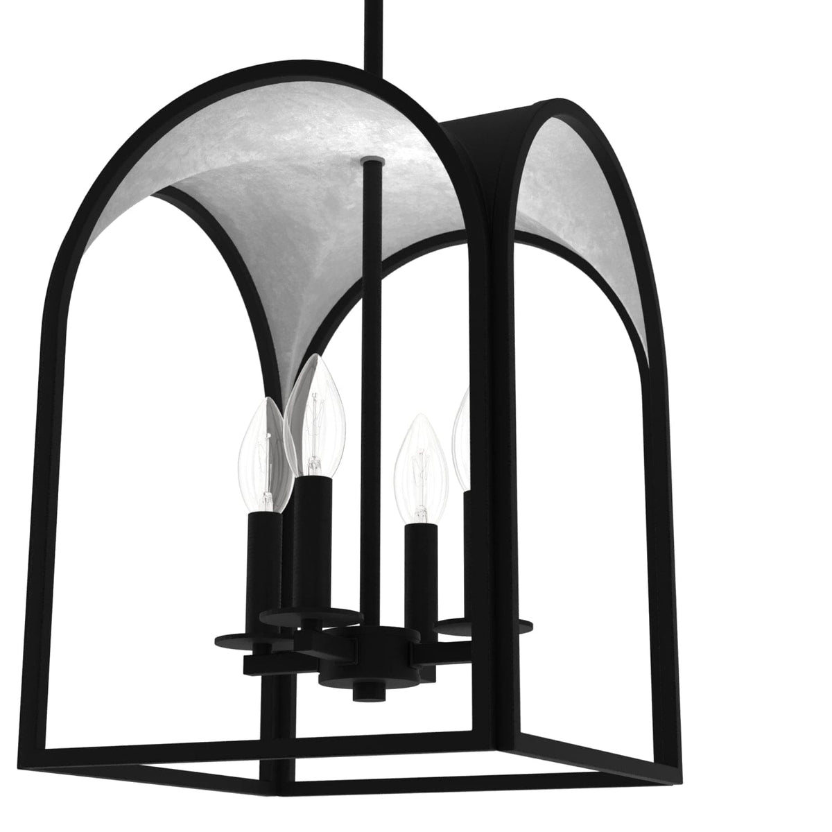 Dukestown Lantern Pendant 4 Light 12 inch