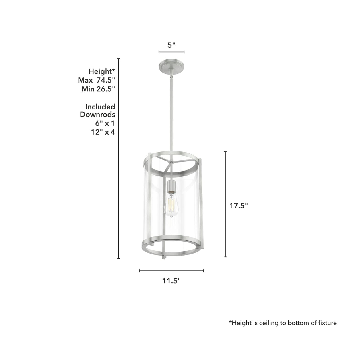 Astwood 1 Light Pendant