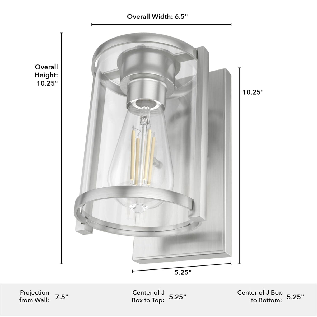 Astwood 1 Light Wall Sconce