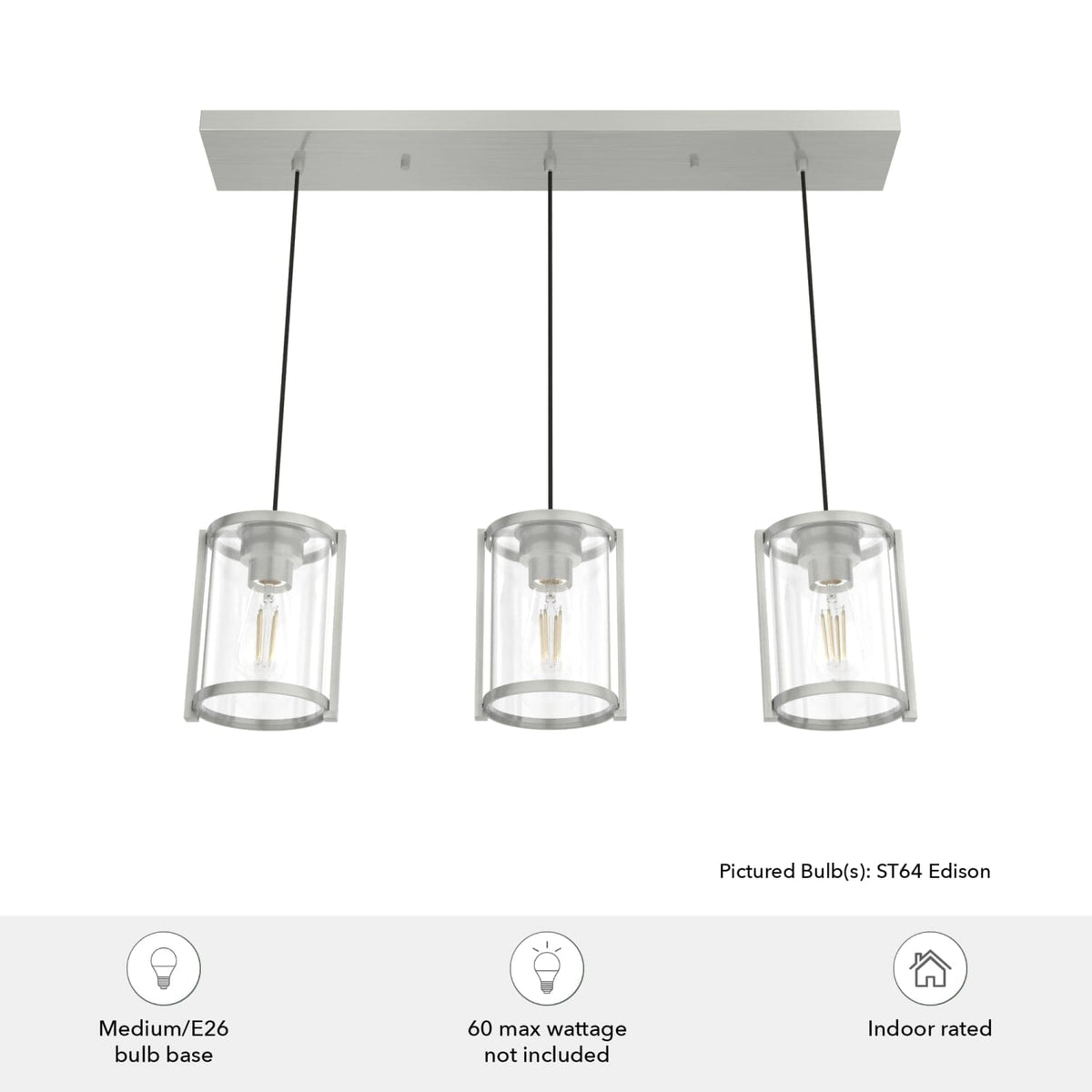 Astwood 3 Light Cluster Linear