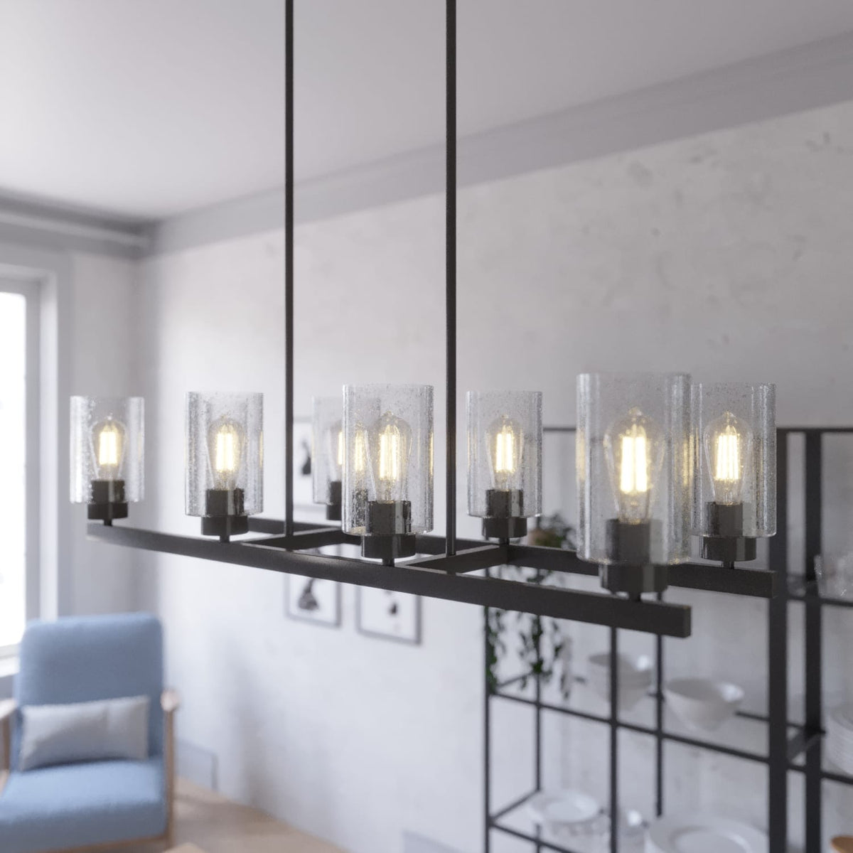 Hartland 8 Light Linear Chandelier