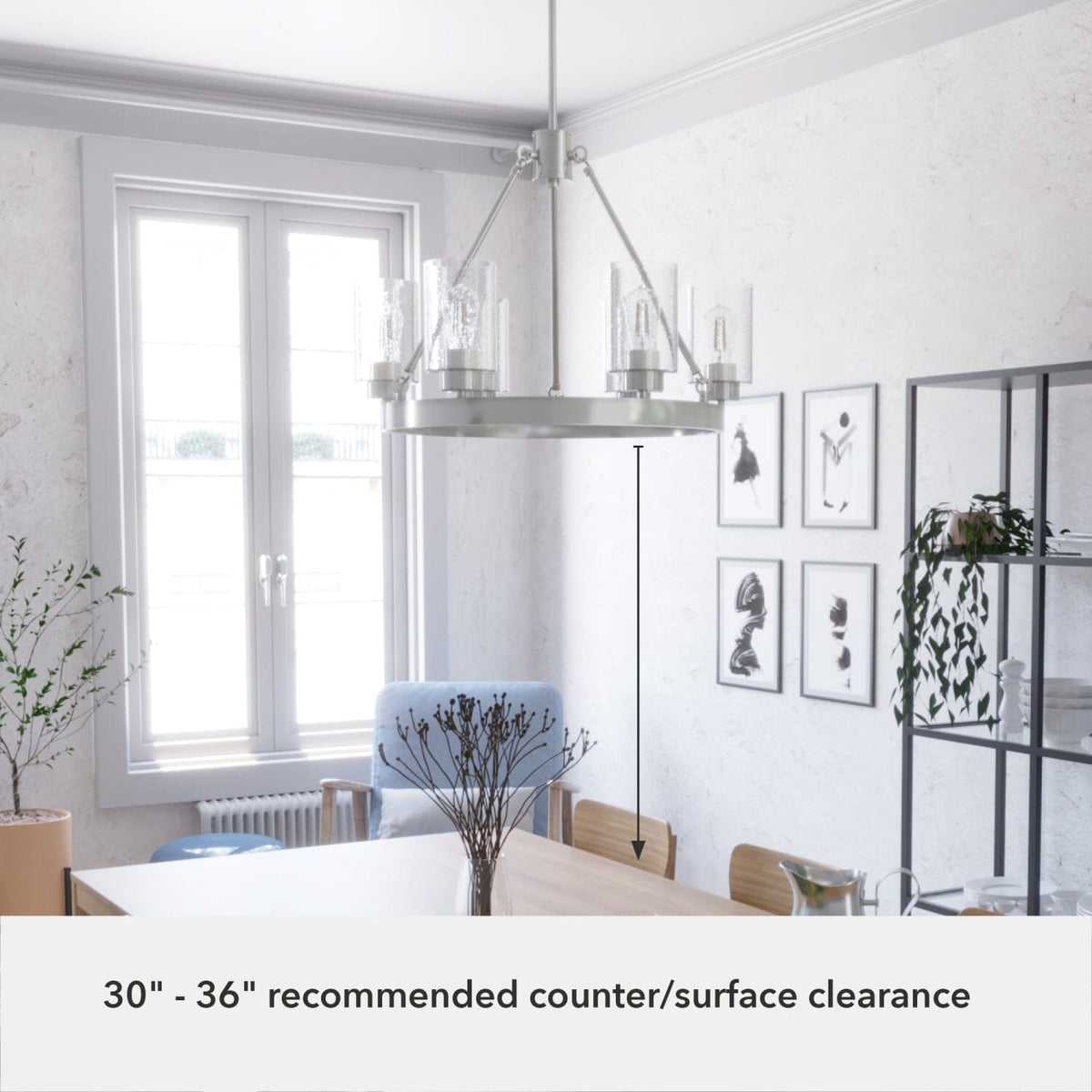 Hartland 6 Light Chandelier