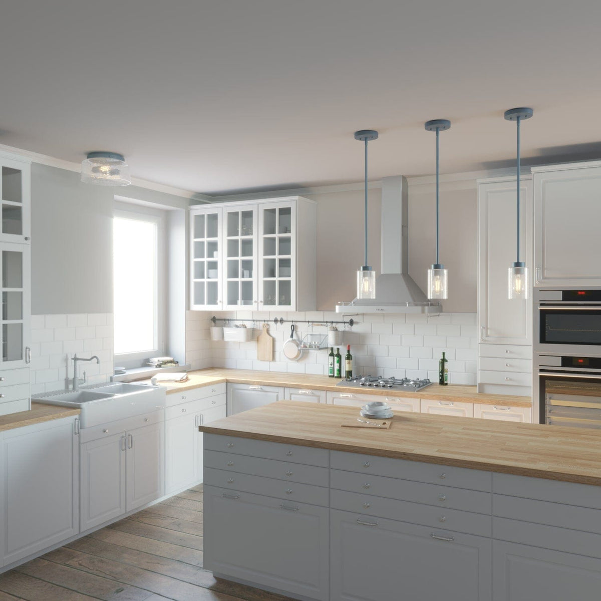 Hartland 2 Light Flush Mount