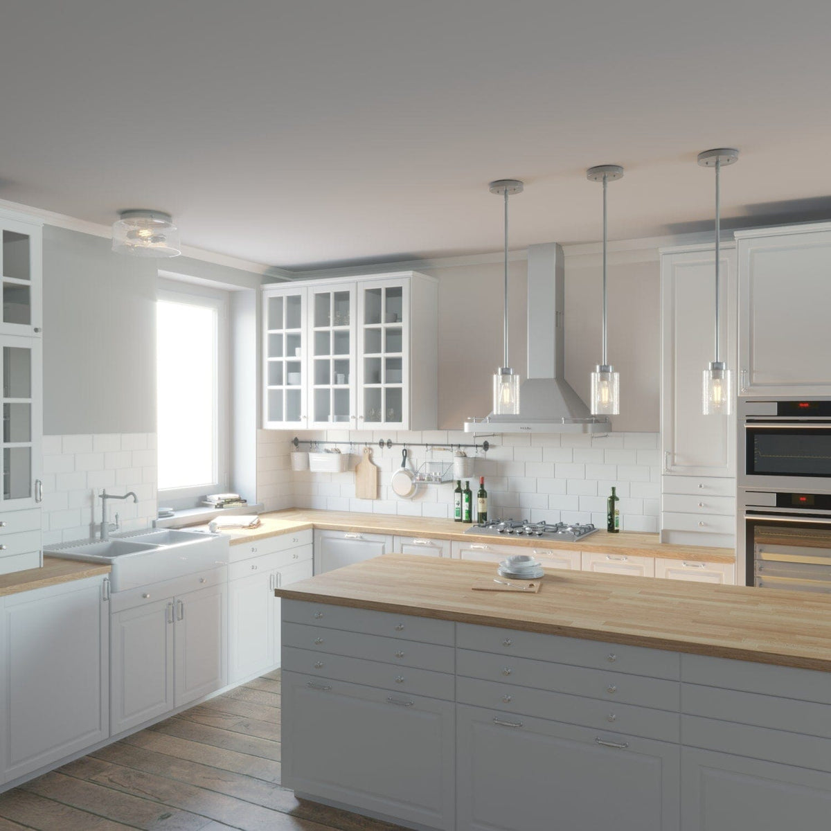 Hartland 2 Light Flush Mount