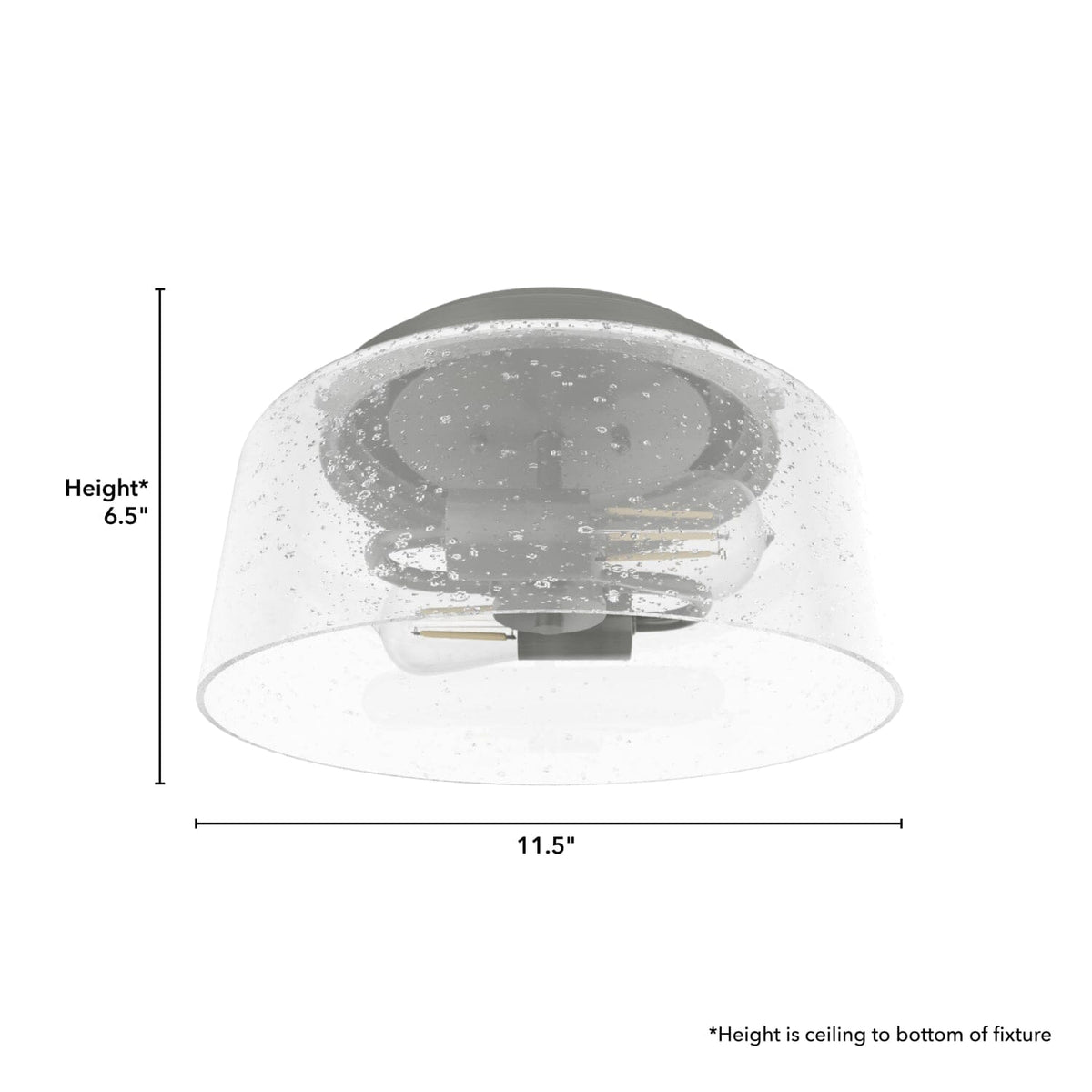 Hartland 2 Light Flush Mount