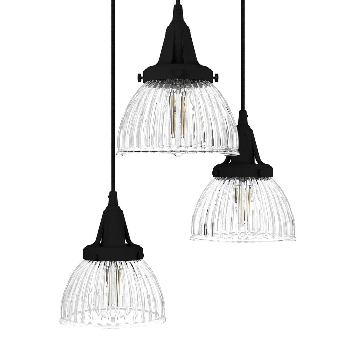 Cypress Grove 3 Light Round Cluster