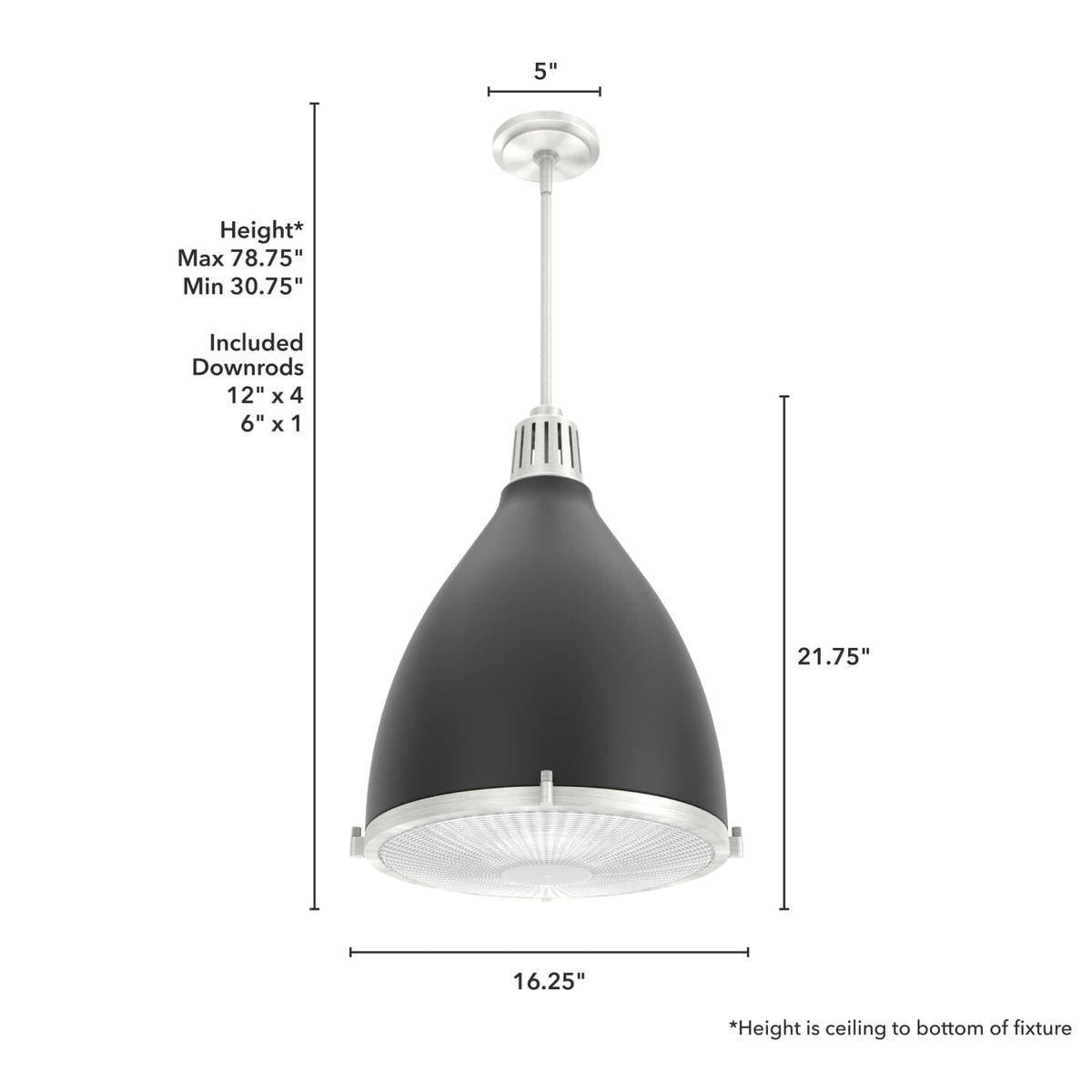 Bluff View 3 Light Pendant 16 inch