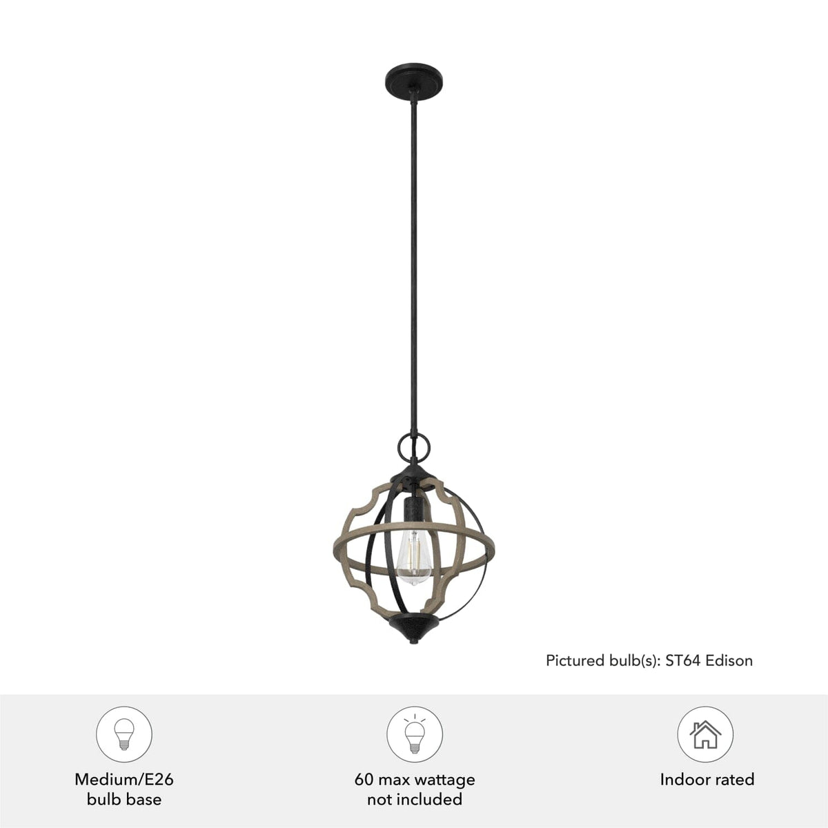 Stone Creek 1 Light Pendant