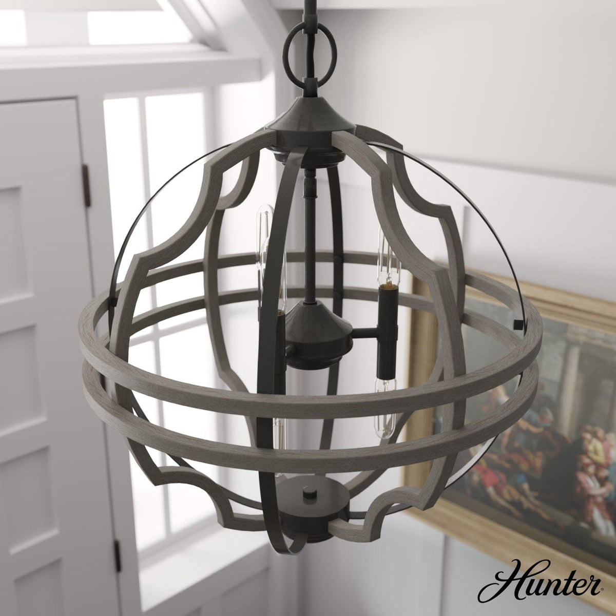 Stone Creek 6 Light Pendant 19 inch