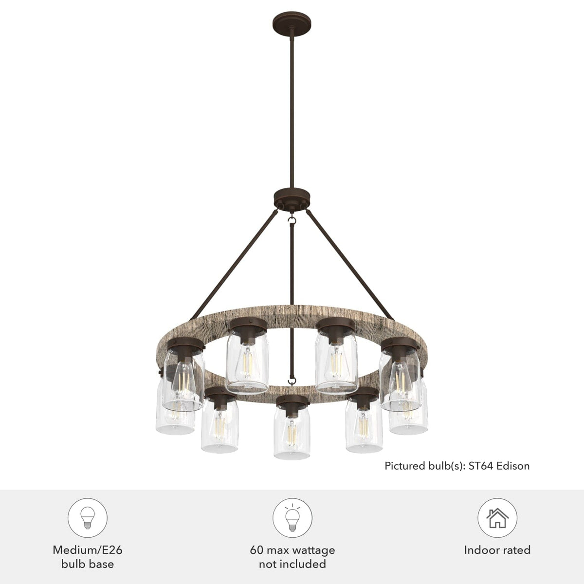 Devon Park 9 Light Chandelier