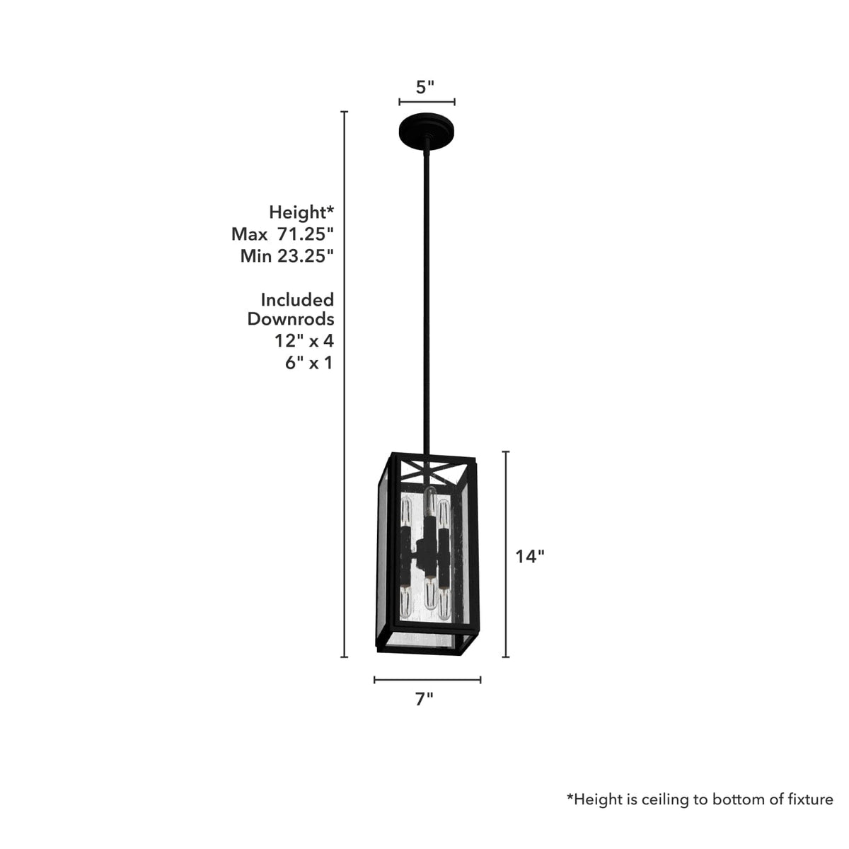 Felippe 6 Light Pendant