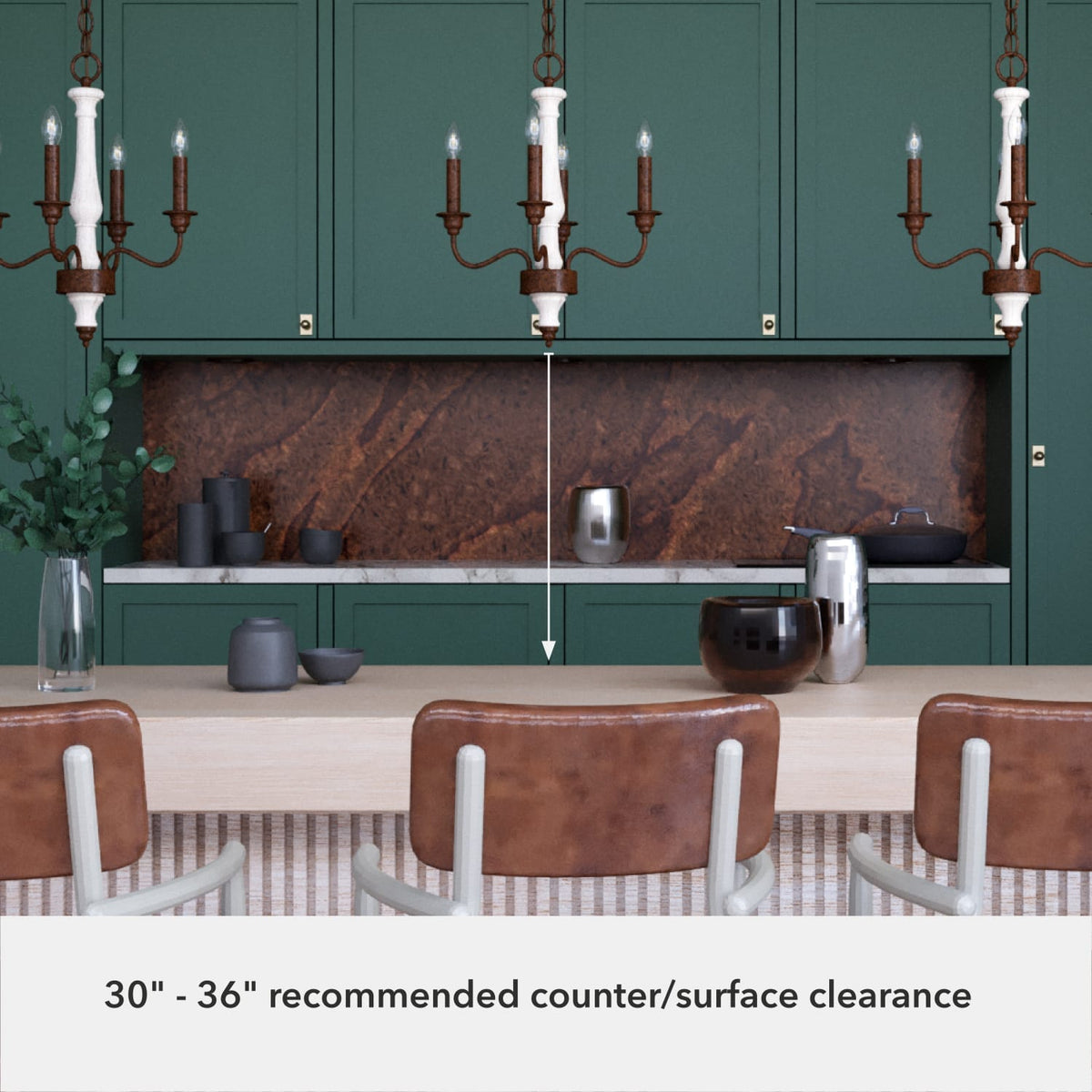 Teren 4 Light Mini Chandelier