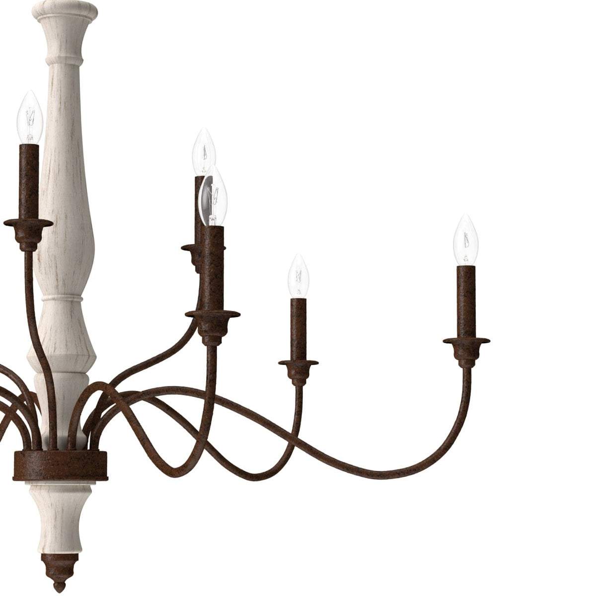 Teren 9 Light 2-Tier Chandelier