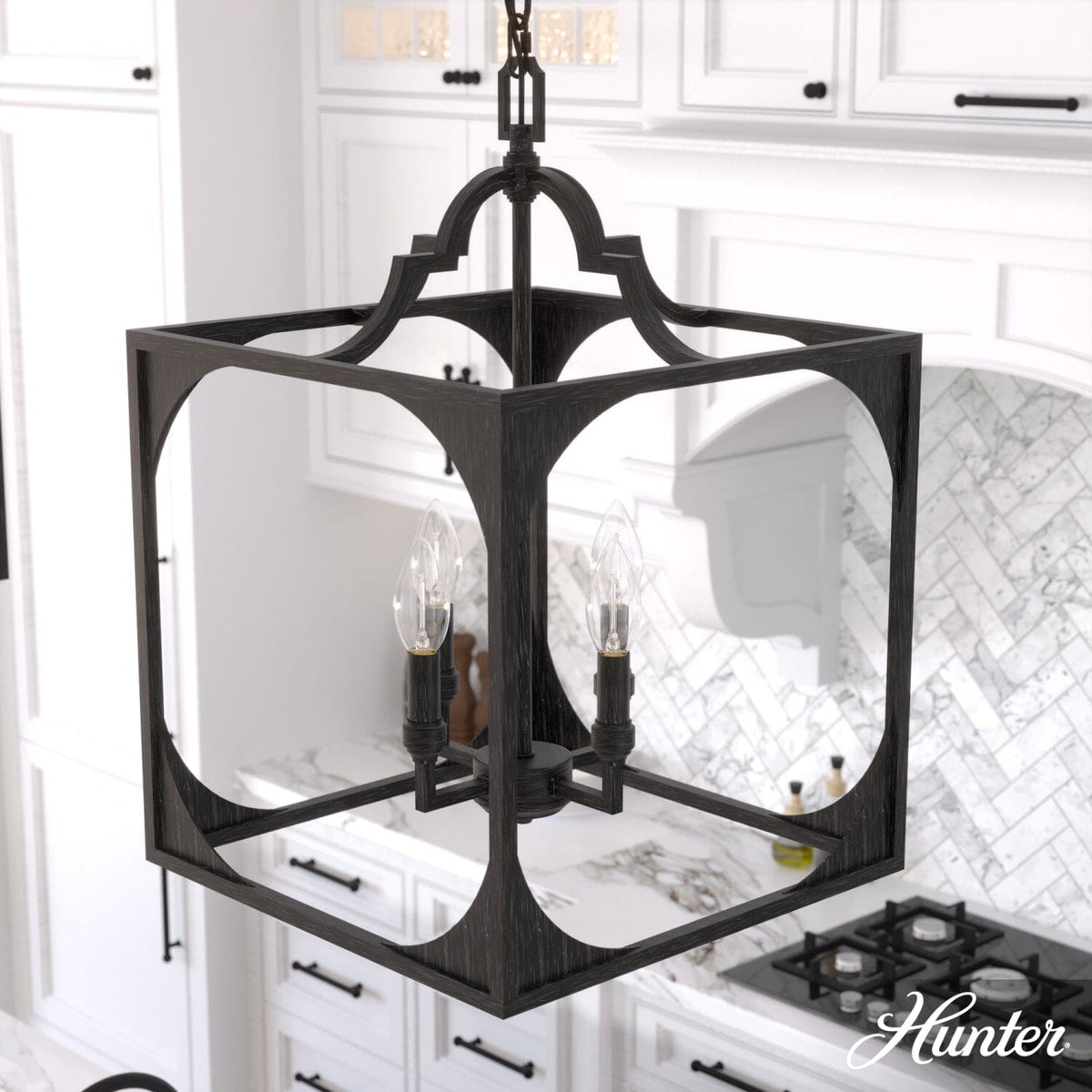 Highland Hill 4 Light Pendant 15 inch