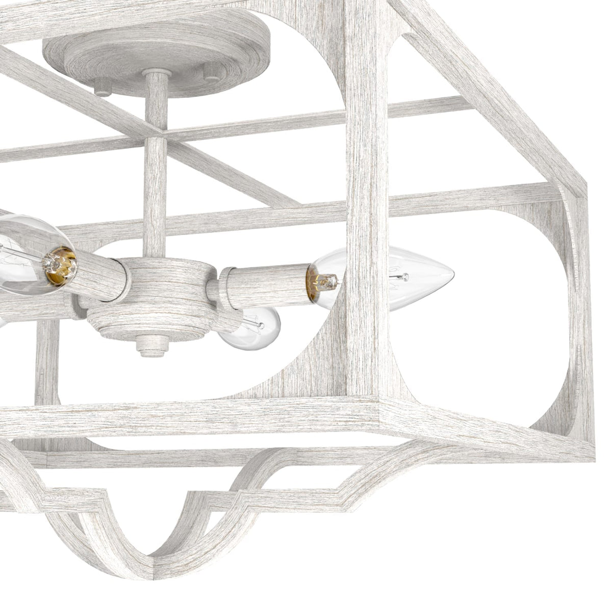Highland Hill 4 Light Semi-Flush Mount