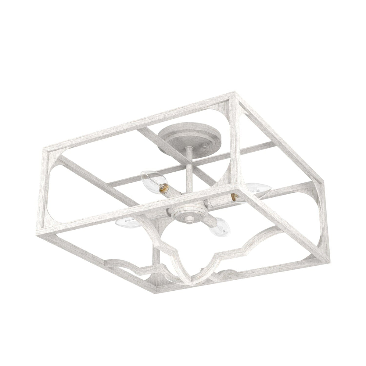 Highland Hill 4 Light Semi-Flush Mount