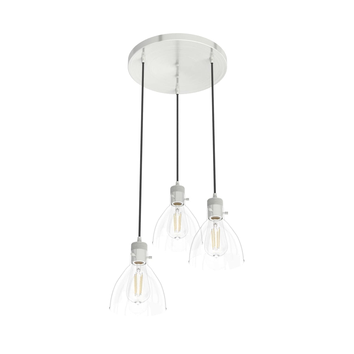 Van Nuys 3 Light Round Cluster