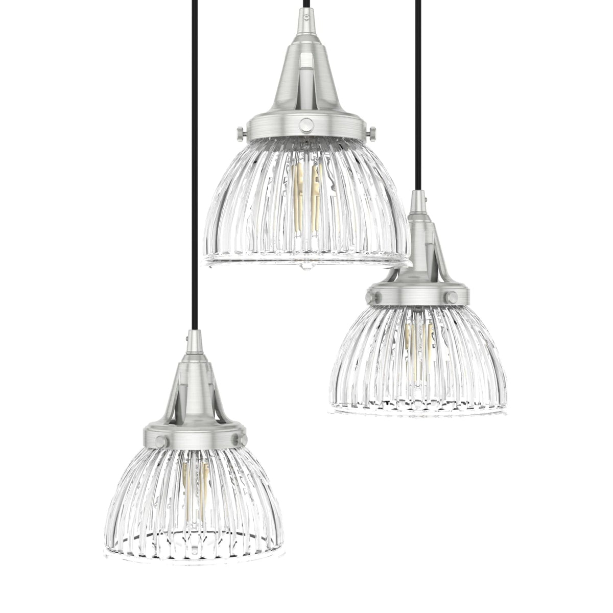 Cypress Grove 3 Light Round Cluster