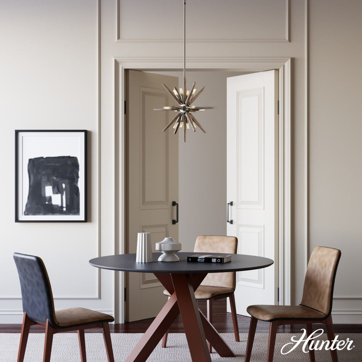 18 inch Jupiter Star 12 Light Pendant
