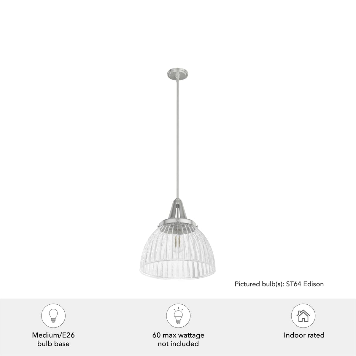 Cypress Grove 1 Light Pendant 16 inch