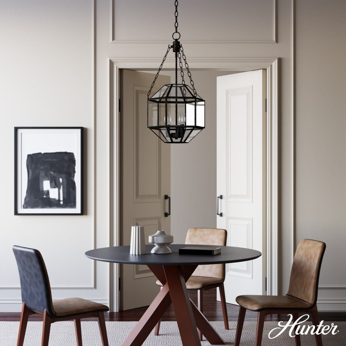 Indria 3 Light Pendant 13 inch