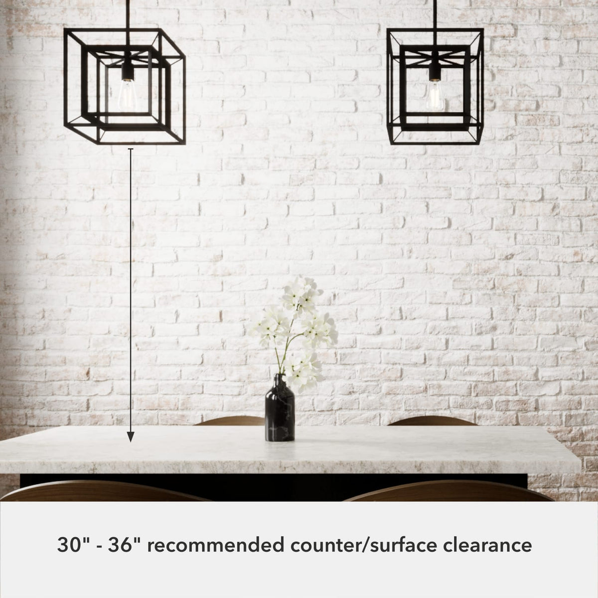 Doherty Convertible 1 Light Pendant 12 inch