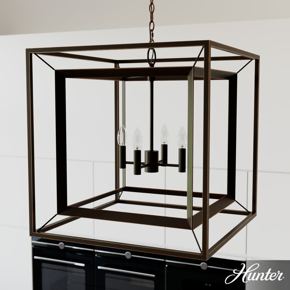 Doherty 4 Light Chandelier 24 inch