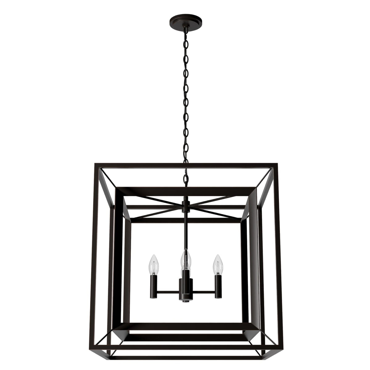 Doherty 4 Light Chandelier 24 inch
