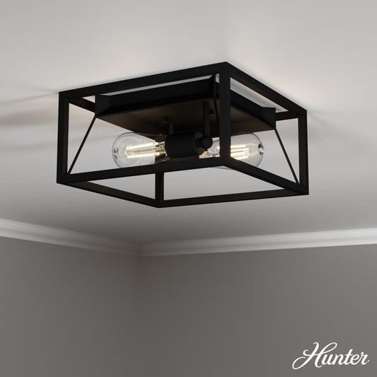 Doherty 2 Light Flush Mount