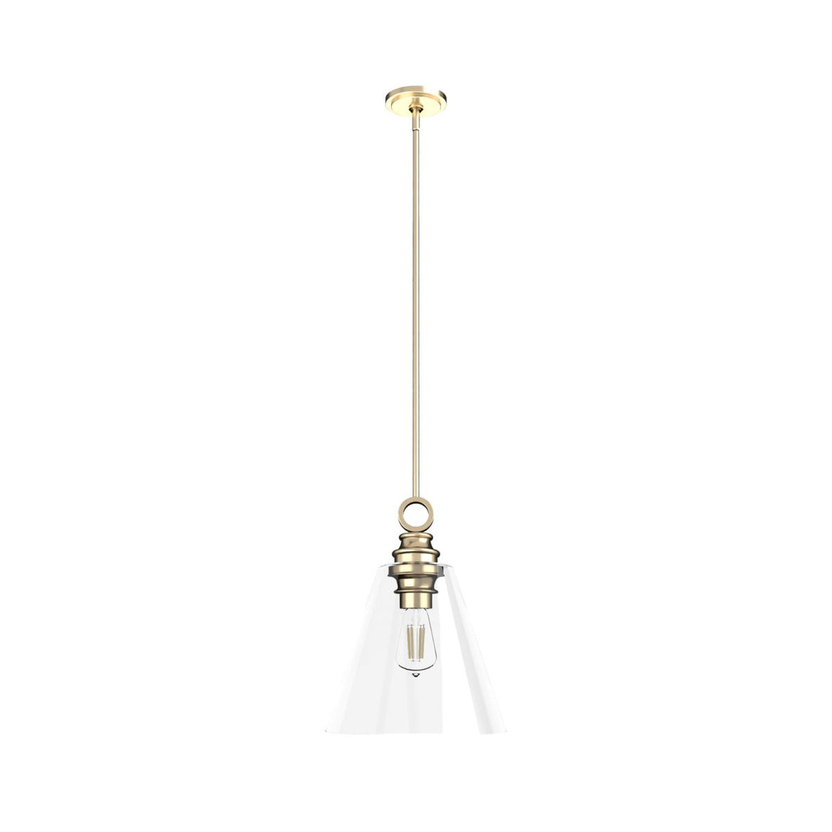 Klein 1 Light Glass Pendant 14 inch