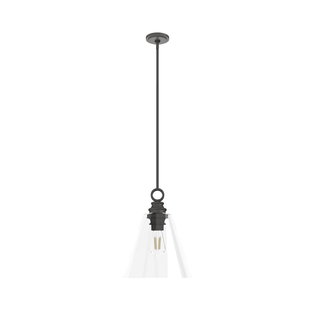Klein 1 Light Glass Pendant 14 inch