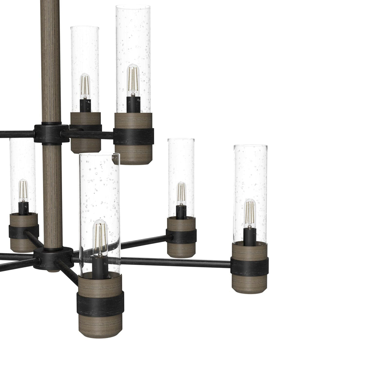 River Mill 9 Light 2-tier Chandelier