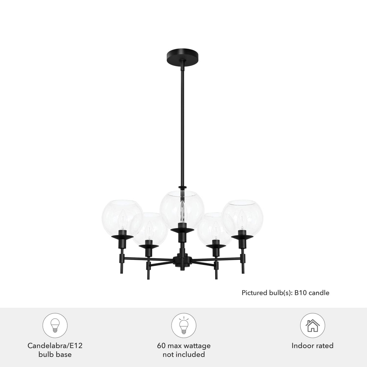 Xidane 5 Light Chandelier