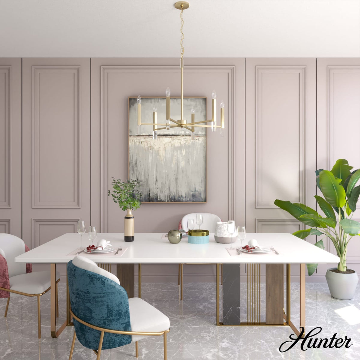Sunjai 6 Light Chandelier