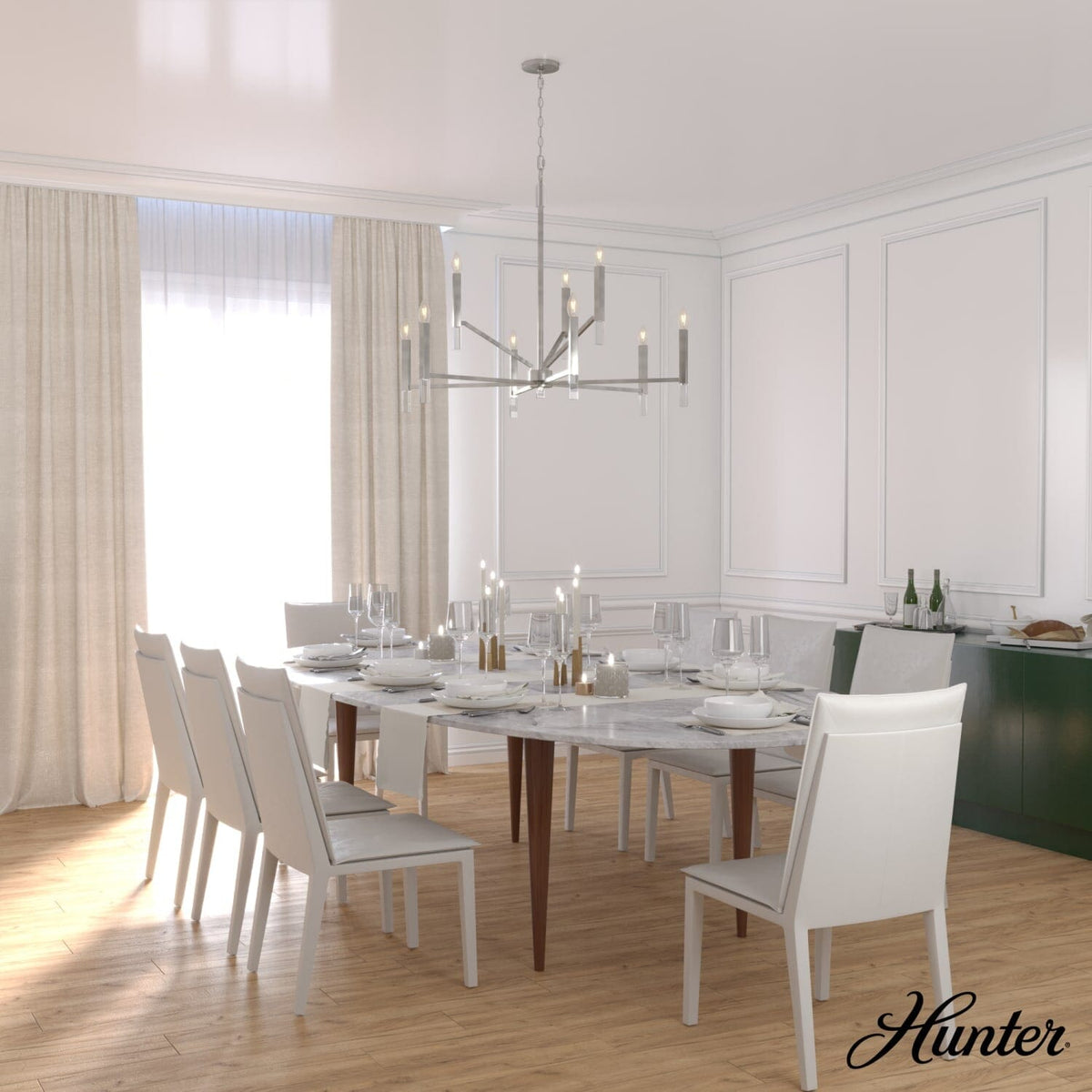 Sunjai 9 Light 2-tier Chandelier