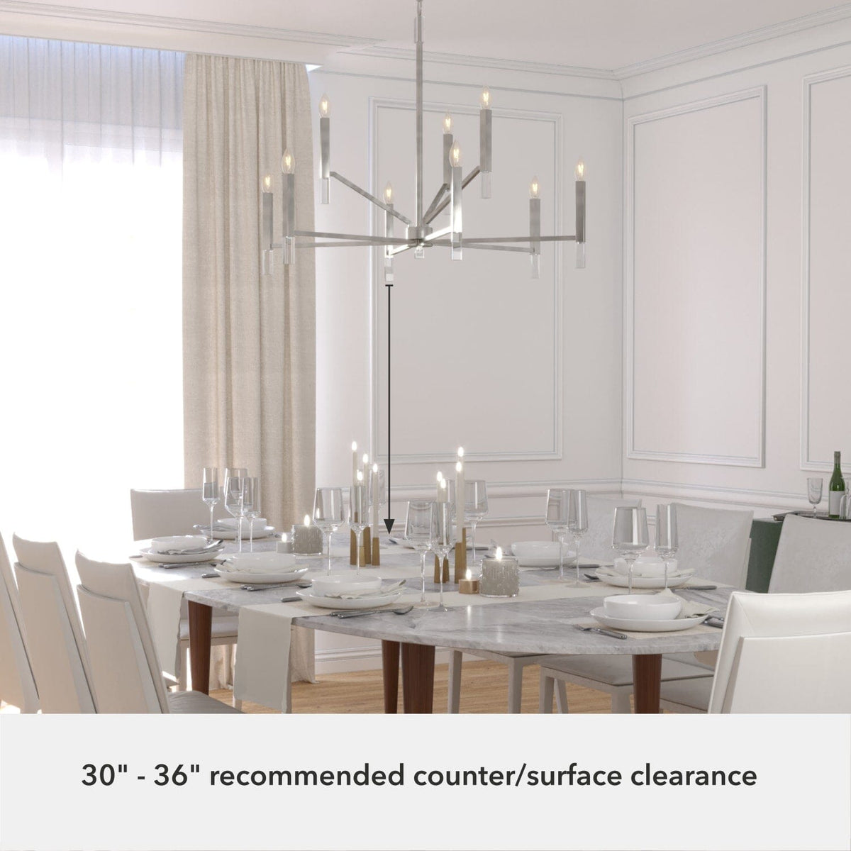 Sunjai 9 Light 2-tier Chandelier
