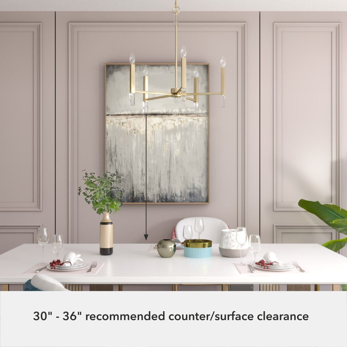 Sunjai 5 Light Chandelier