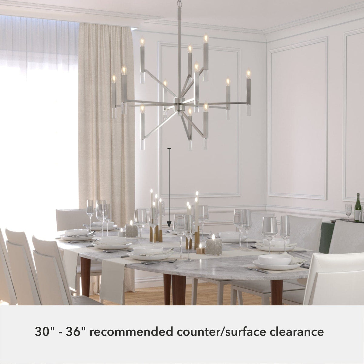 Sunjai 12 Light 3-Tier Chandelier