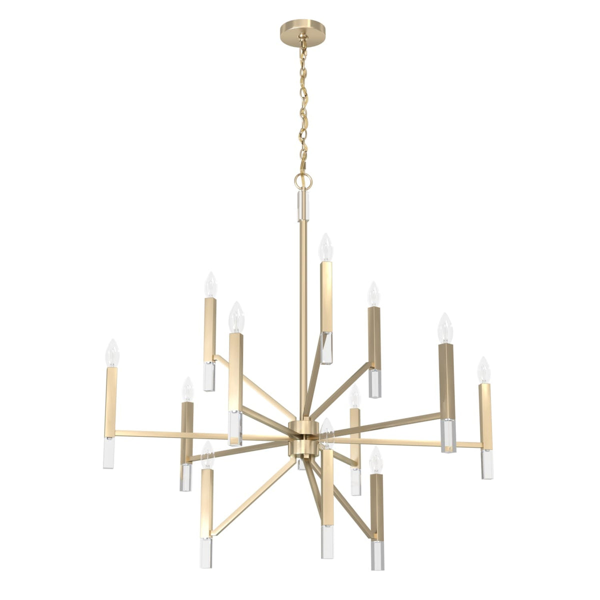 Sunjai 12 Light 3-Tier Chandelier
